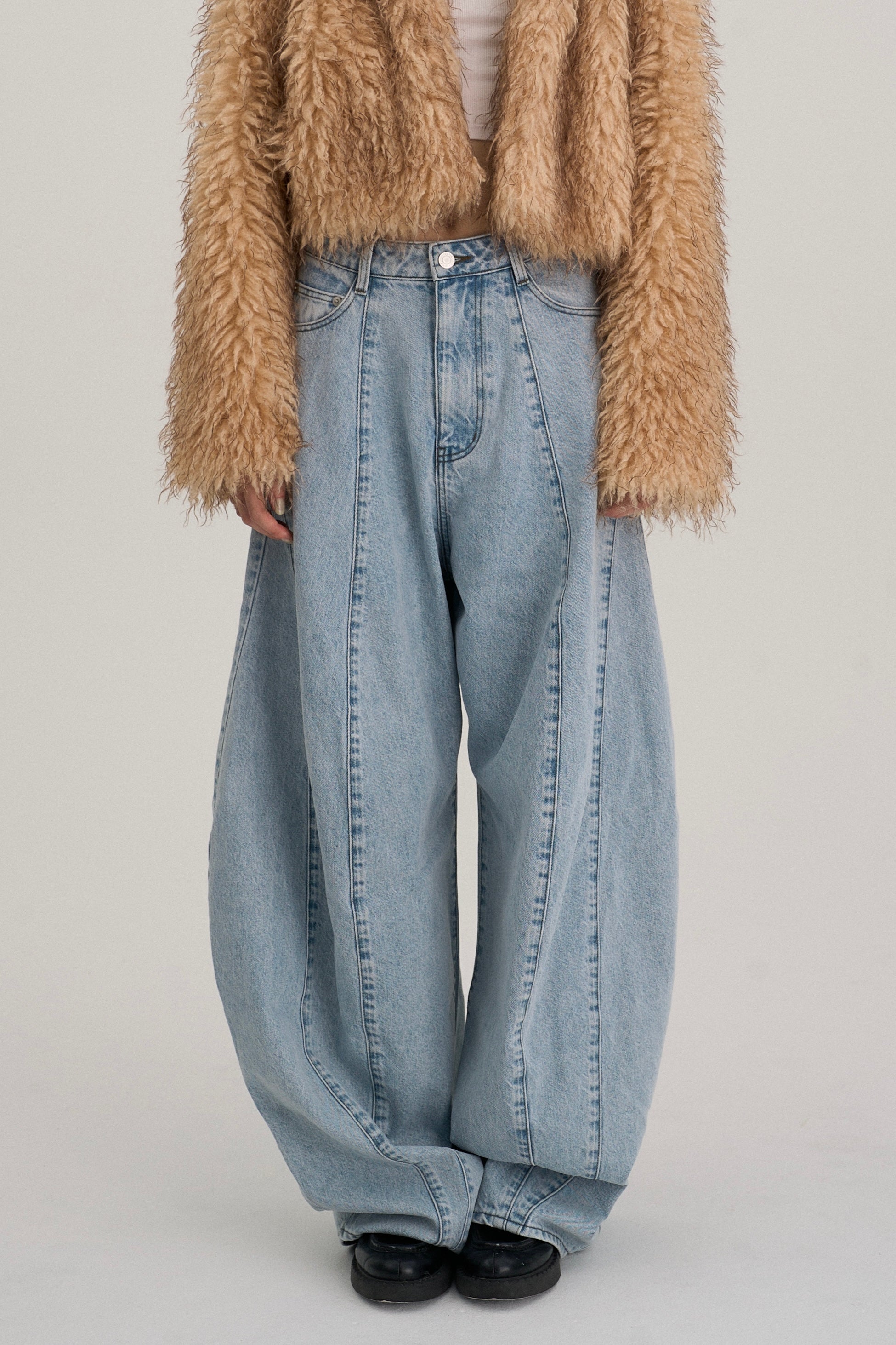 Santorini Denim Pants – THE TOÉ