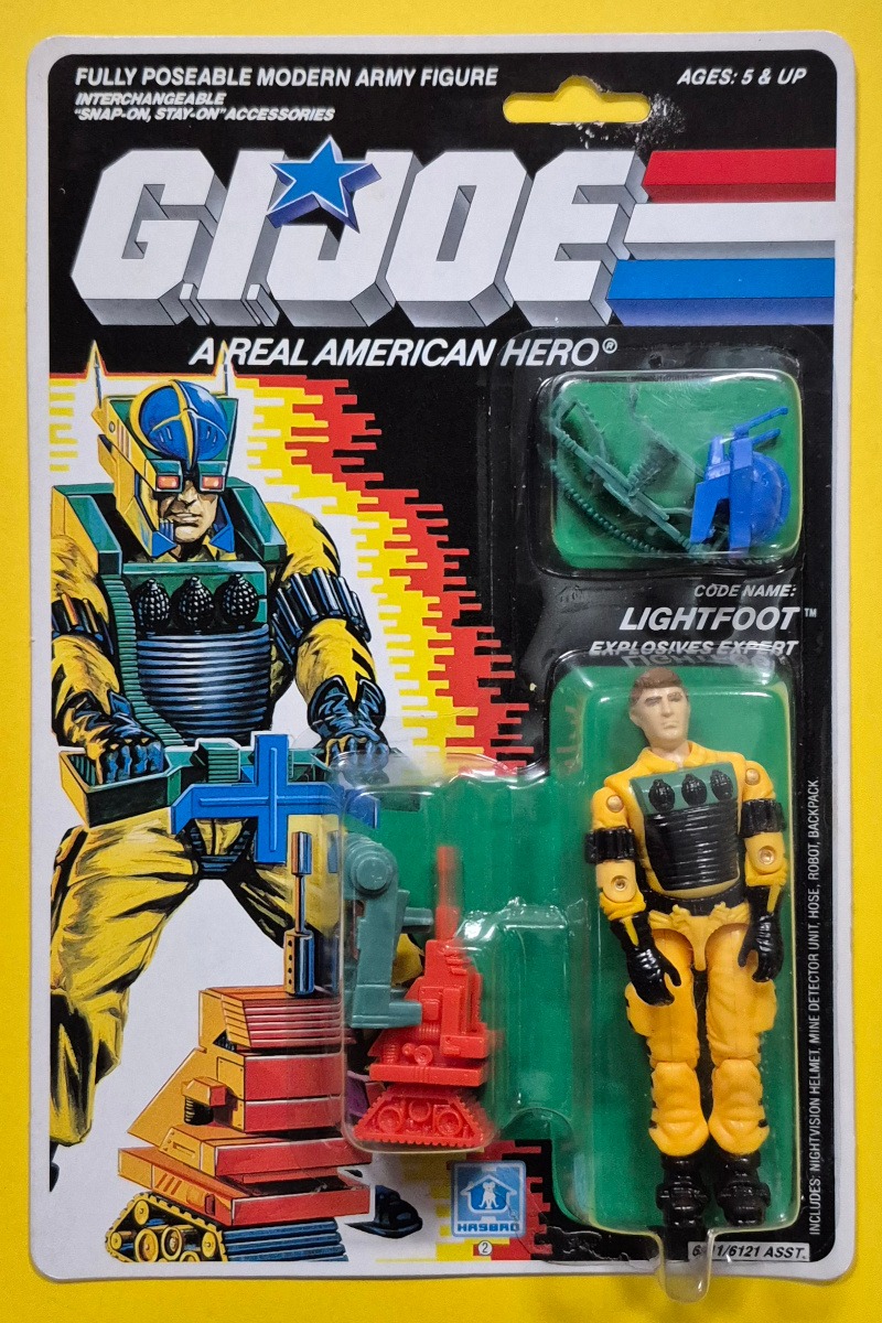 MOC 1988 Hasbro G.I. Joe ARAH Lightfoot Factory Sealed – The Toys