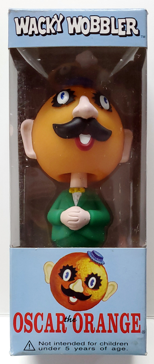 Oscar the Orange Head Wacky Wobbler Bobblehead from Funko – The