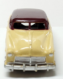 1952 Dinky Toys #139B Two-Tone Cream & Maroon Hudson Commodore