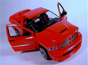 Dodge RAM SRT-10 Transformers scale model - RED Large Scale - The
