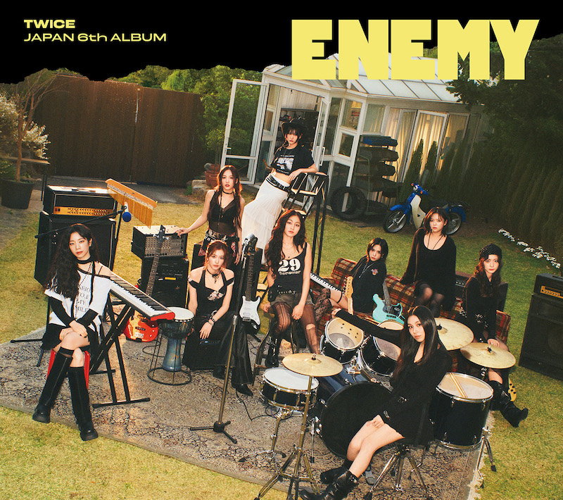 TWICE、6枚目の日本オリジナルアルバム『ENEMY』新ビジュアル