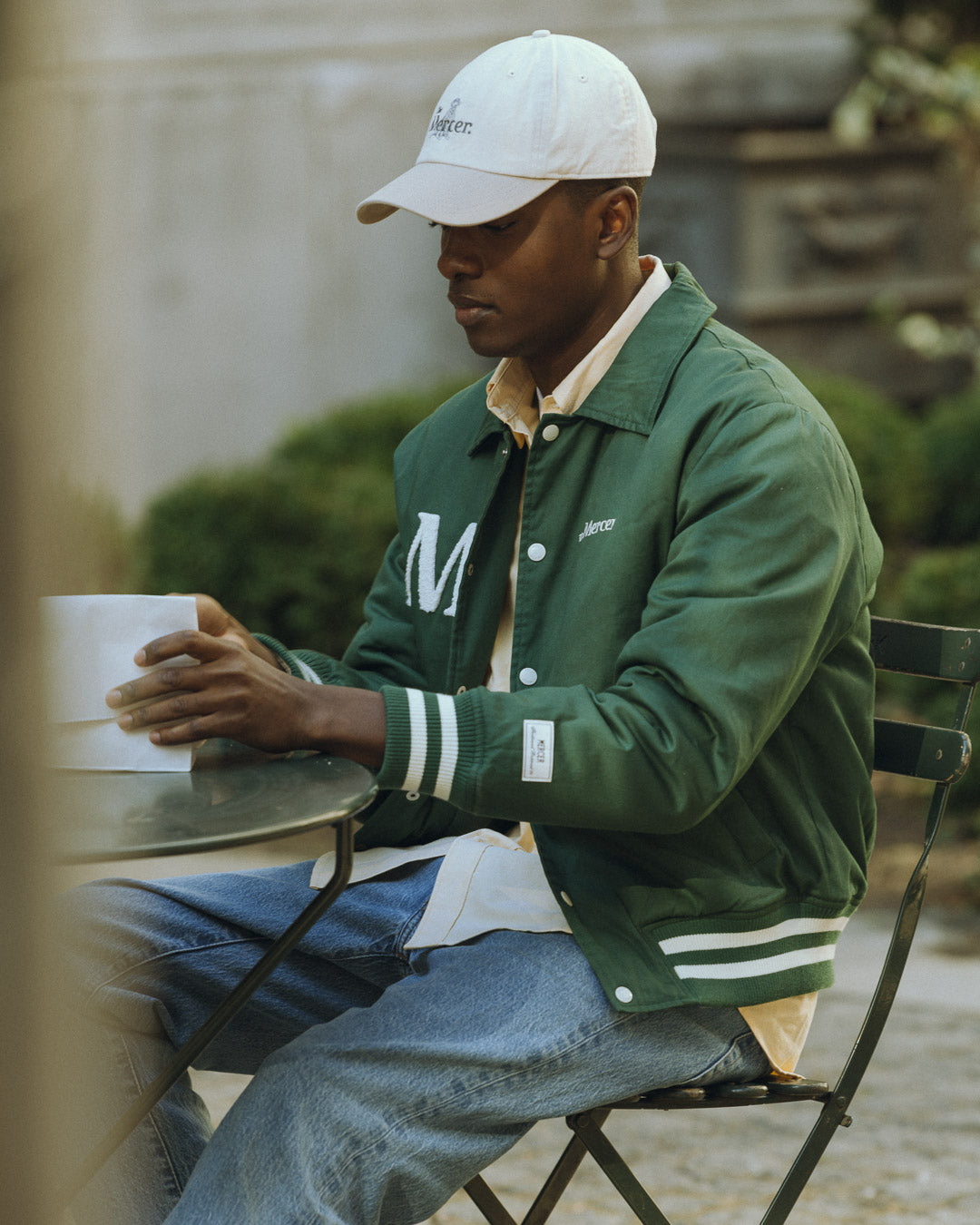 The Varsity Polo Green Jacket | The Mercer Brand - The Mercer Brand