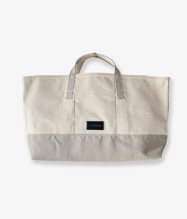 DESCENDANT/COAL BAG TOTE M raregem (WHITE)