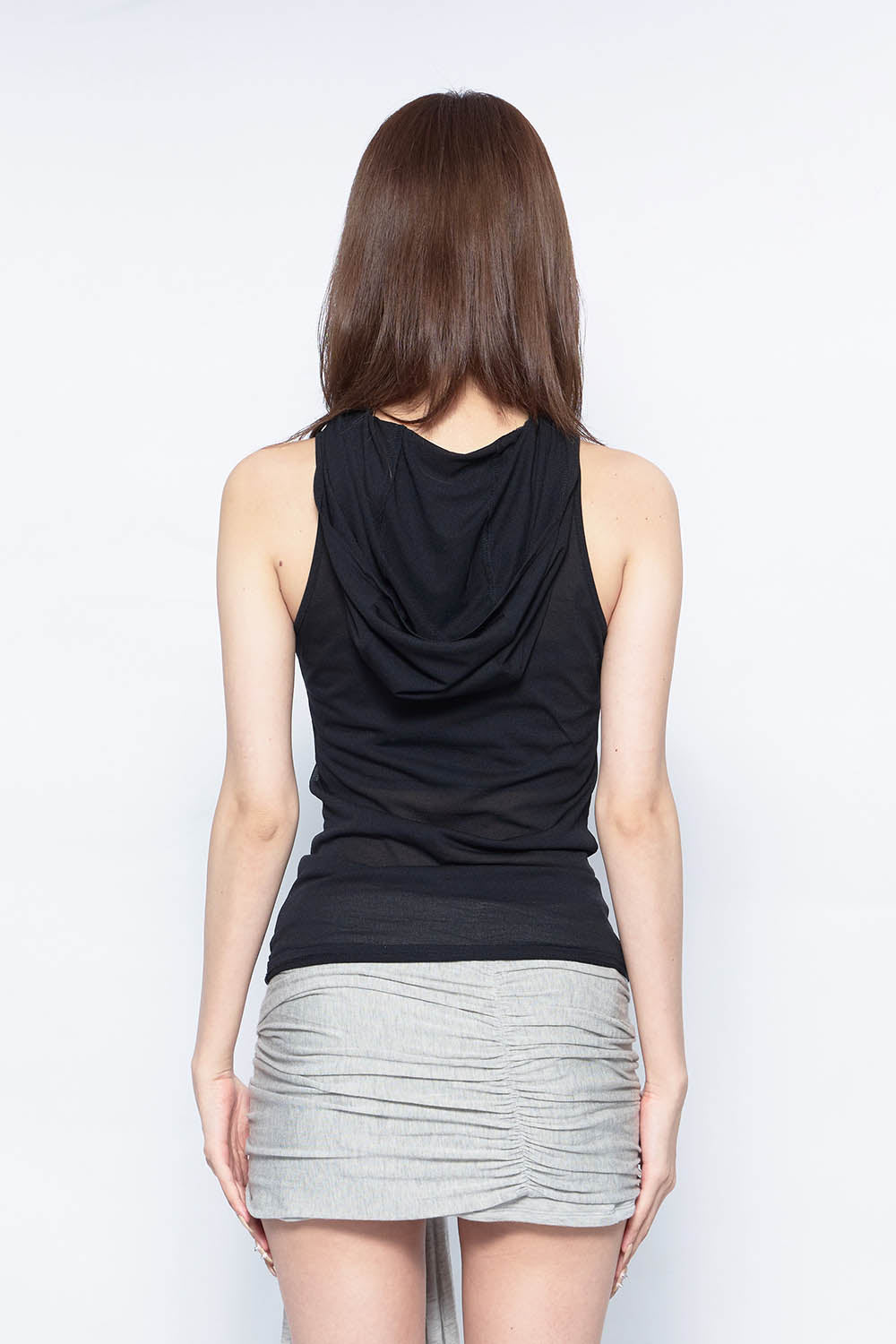 THEREDTHREAD / ザレッドスレッド】S logo hoodie tank