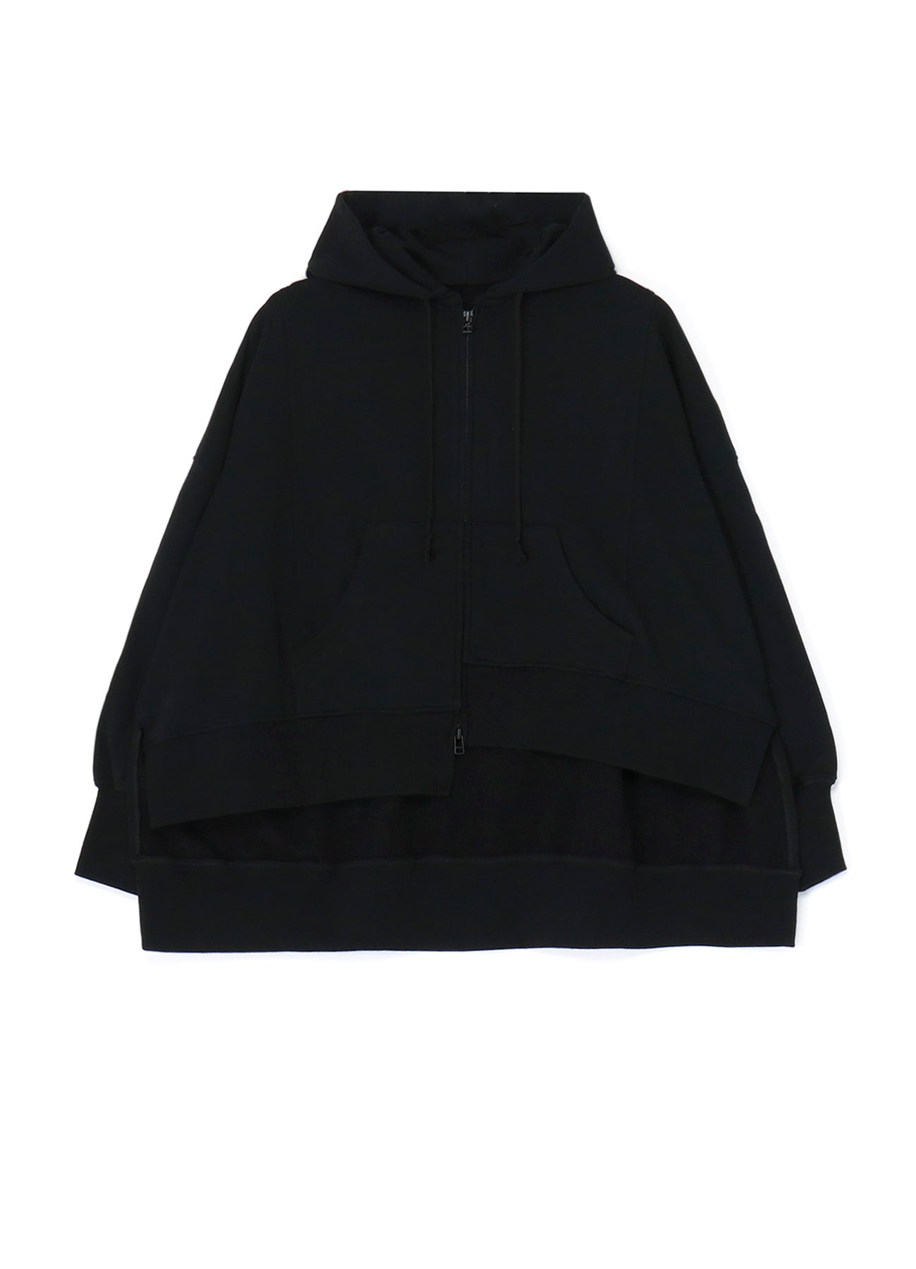 ASYMMETRIC ZIP-UP HOODIE – THE SHOP YOHJI YAMAMOTO