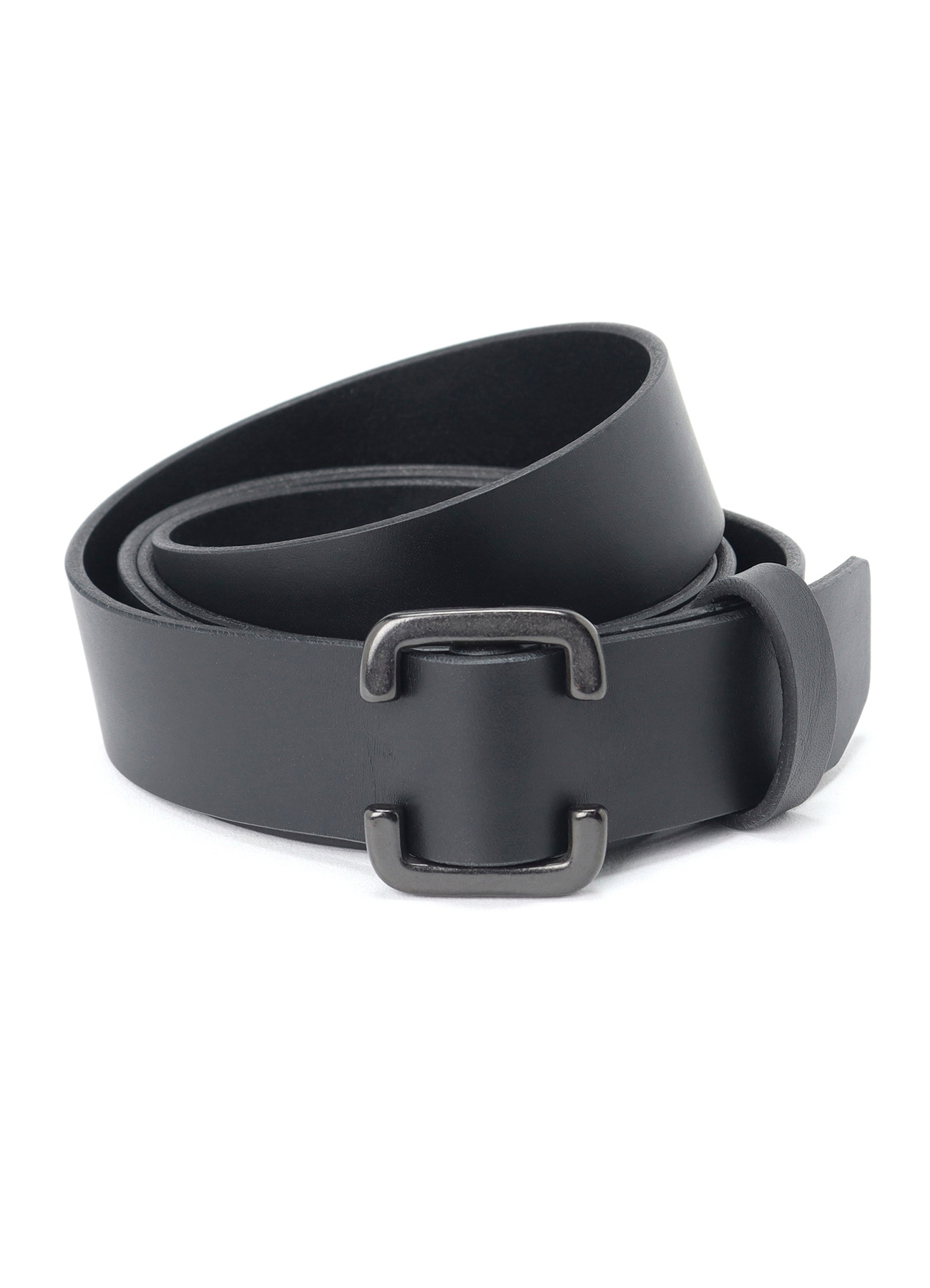 MATT SOFT OIL LEATHER 30MM FREE BELT(FREE SIZE Black): Yohji