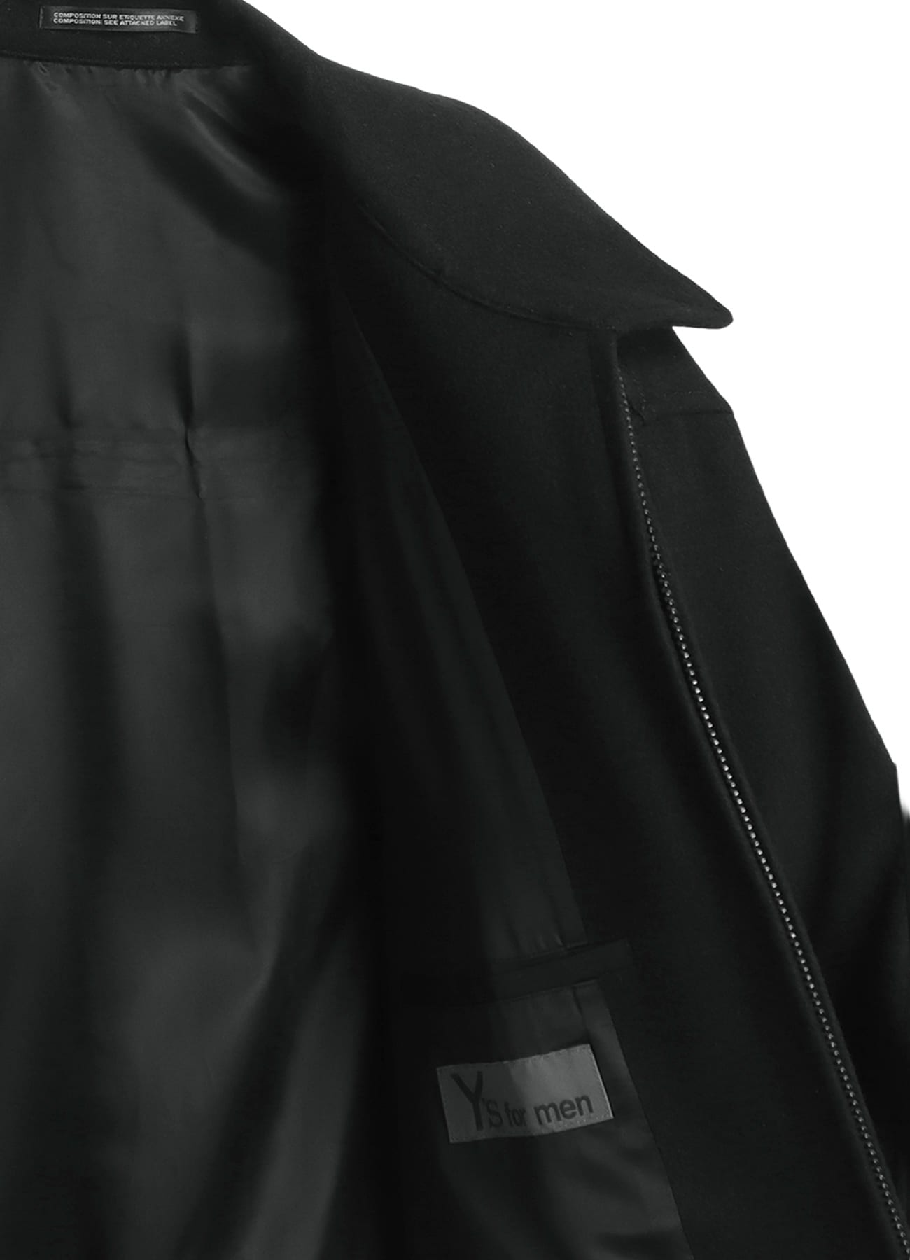 ZIPPER BLOUSON(S Black): Y's for men｜THE SHOP YOHJI YAMAMOTO