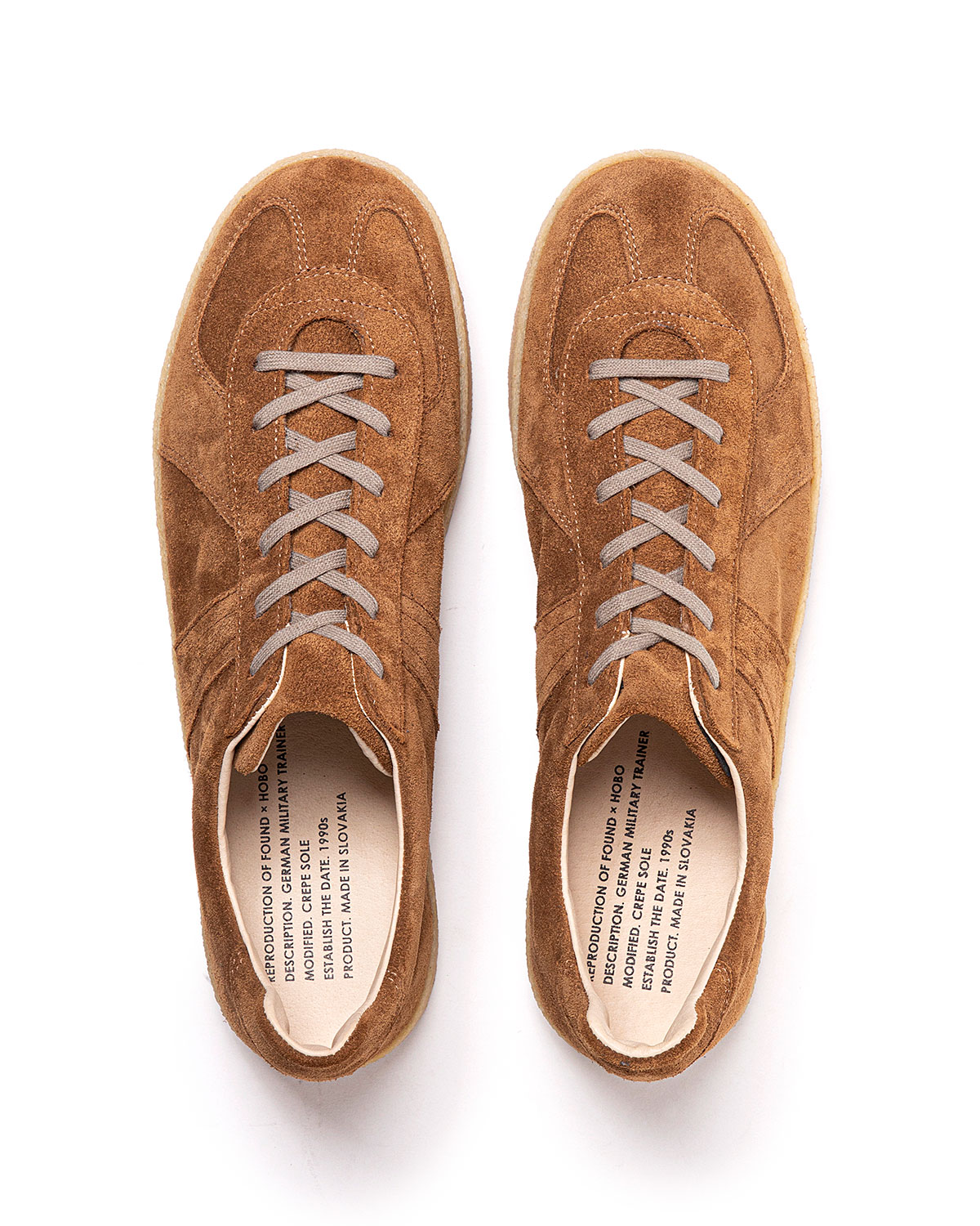 GERMAN TRAINER COW SUEDE by REPRODUCTION OF FOUND | hobo