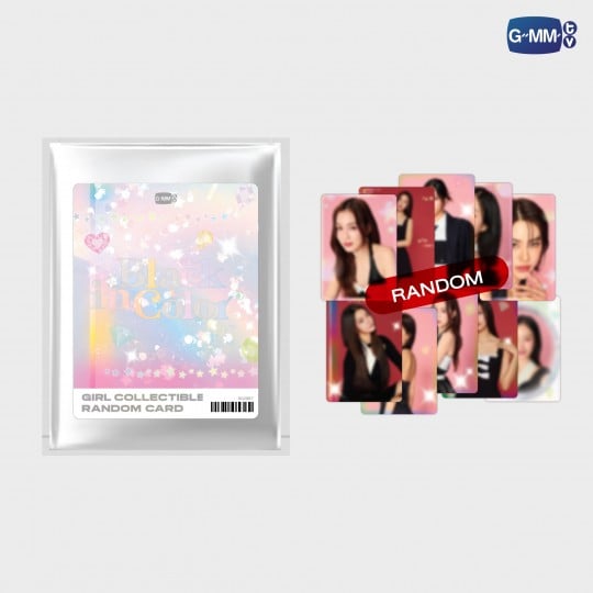 GMMTV / GIRLS: BLACK IN COLOR コレクティブルランダムカード - タイ