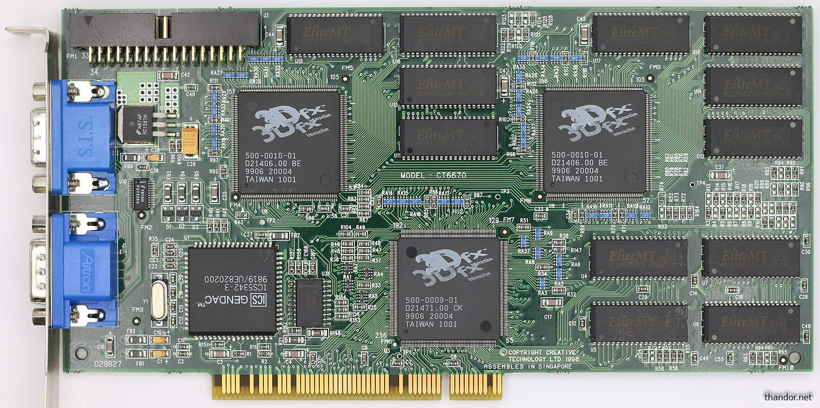 thandor.net - 3DBlaster Voodoo2 CT6670