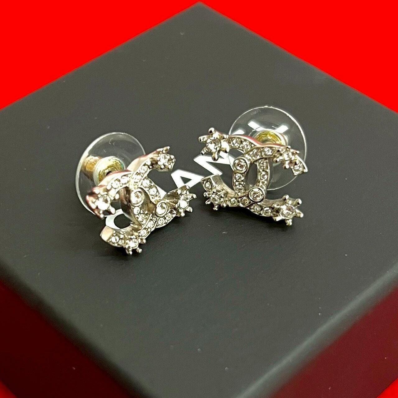 楽天市場】シャネル chanel ピアス ココマーク シルバー アクセサリー