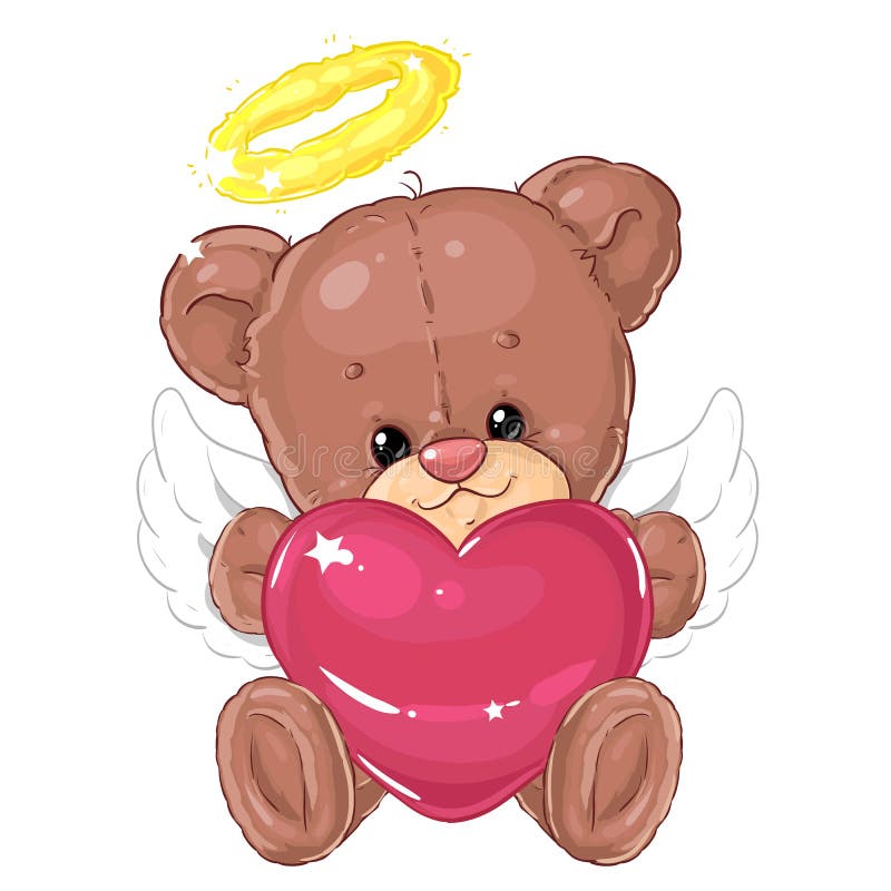 Angel Bear Stock Illustrations – 2,105 Angel Bear Stock