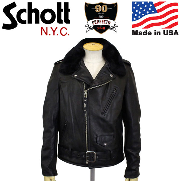 正規取扱店 Schott (ショット) 7565 PER90 ANNIVERSARY PERFECTO JKT
