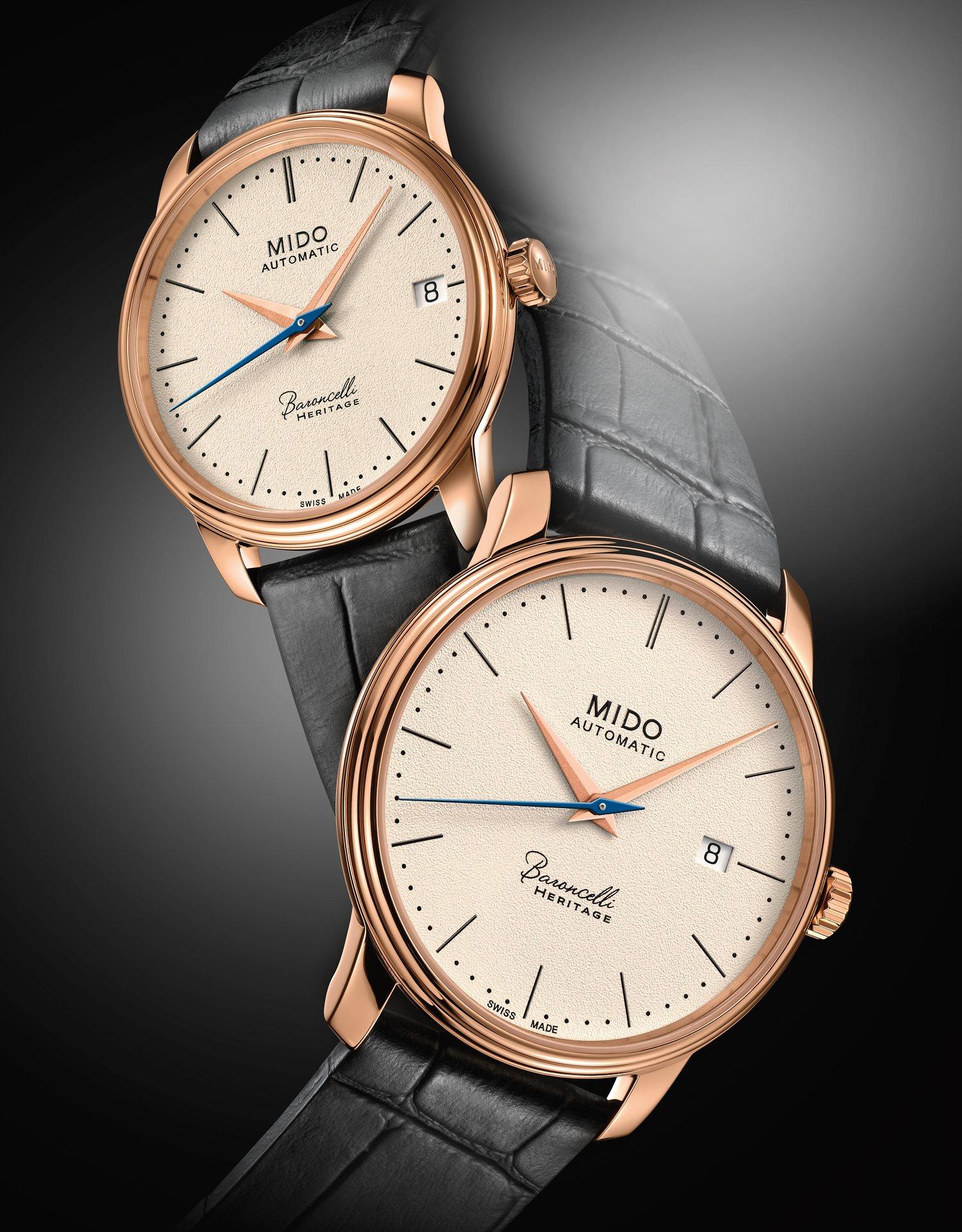 ミドーからバロンチェッリコレクション誕生40周年を記念したエレガント