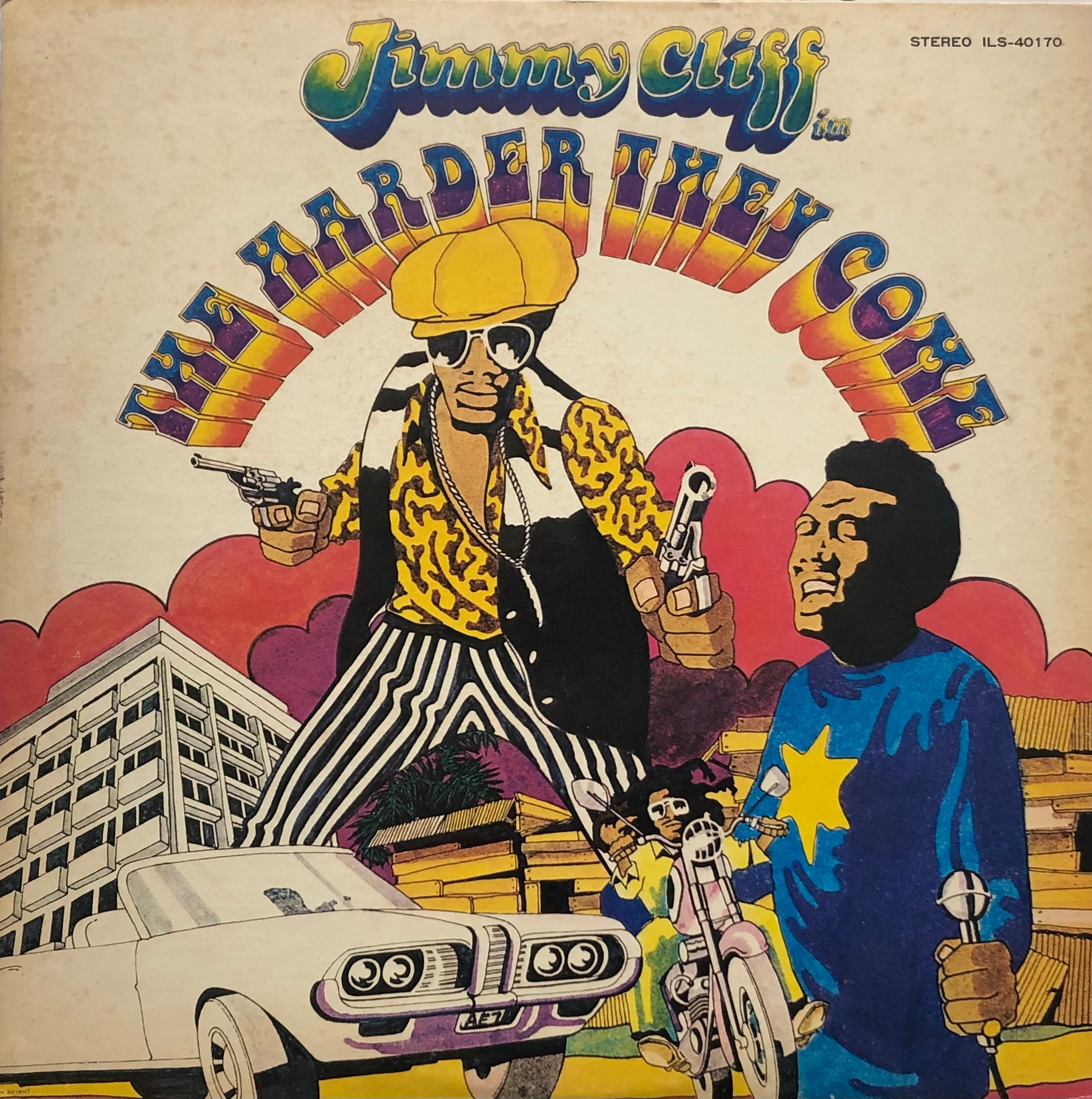 JIMMY CLIFF / Harder They Come (O.S.T.) (Island, ILS-40170, LP