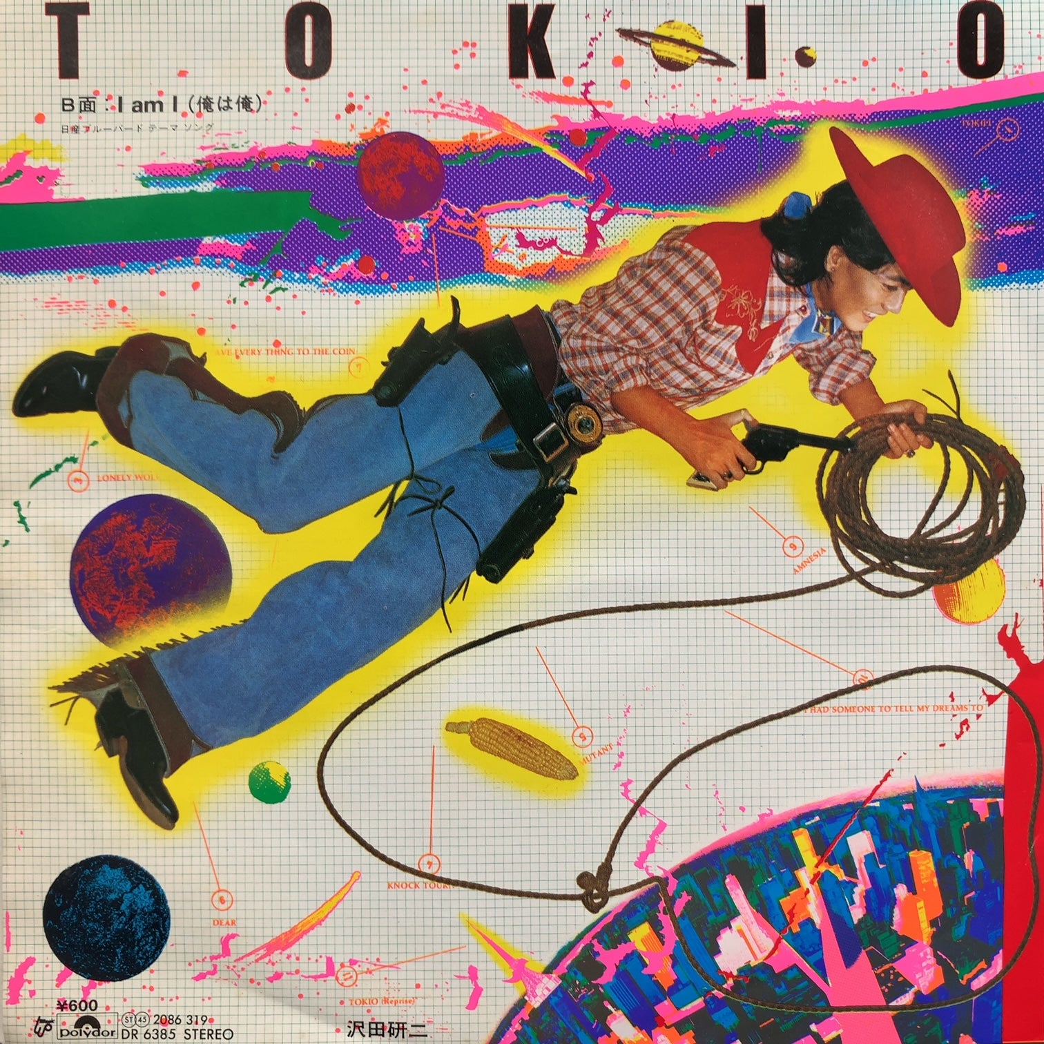 沢田研二 / Tokio (DR 6385, 7inch) – TICRO MARKET