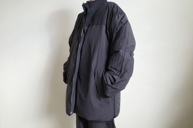stein OVERSIZED REVERSIBLE DOWN JACKET・BLACK - tity