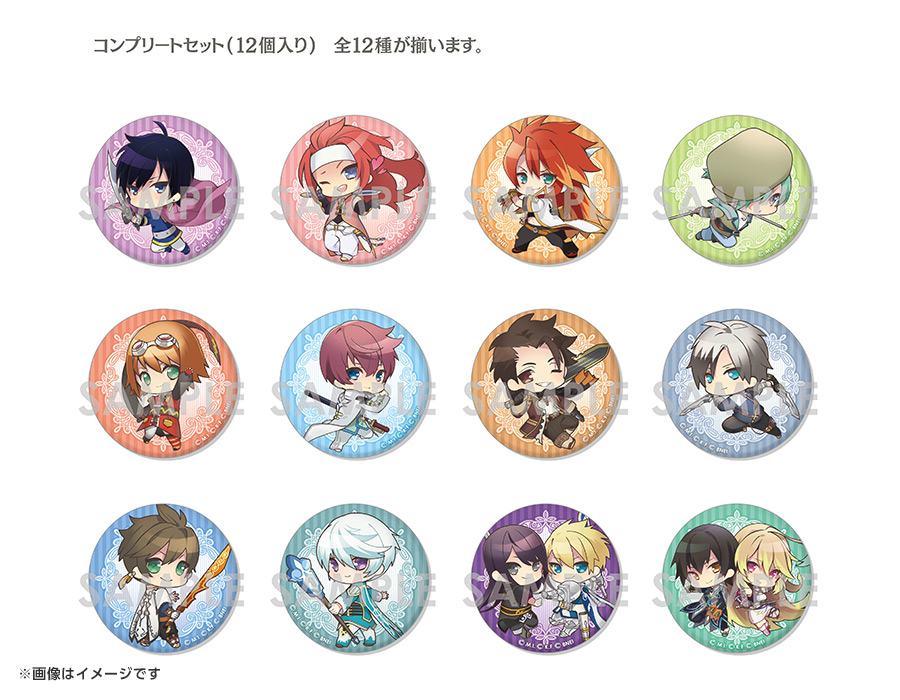 テイルズオブイノセンス スパーダ・ベルフォルマ 缶バッジ グッズ