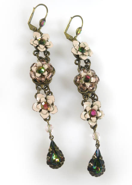 Michal Negrin / 3連フラワーモチーフピアス / ミハエルネグリン 買取