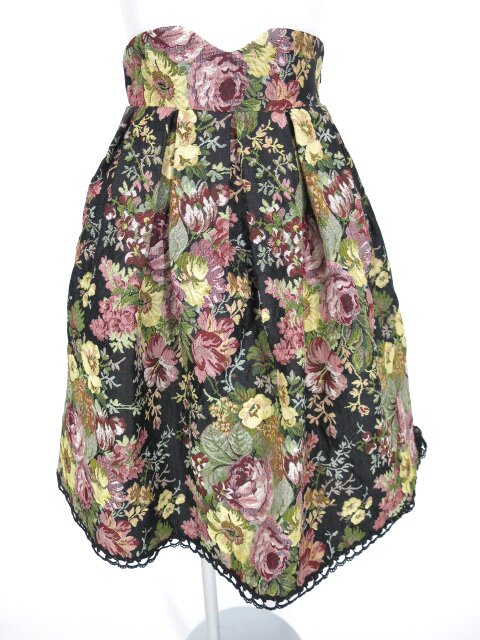 Victorian maiden ゴブラン後ろ編み上げスカート ヴィクトリアン