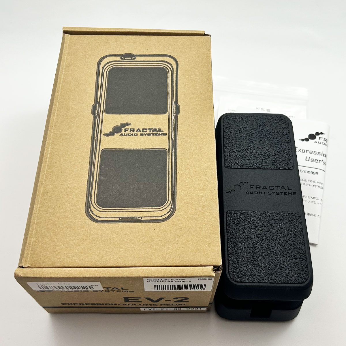 Fractal Audio Systems EV-2 Expression Volume Pedal（管理番号：S050