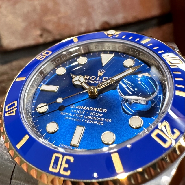 最終仕様+レア仕様！？ SUBMARINER REF.116613LB 青サブ – ロレックス