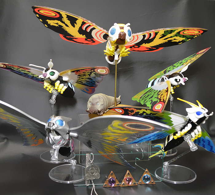 東宝・特撮怪獣グッズ レビュー ソフビ・平成モスラ三部作など