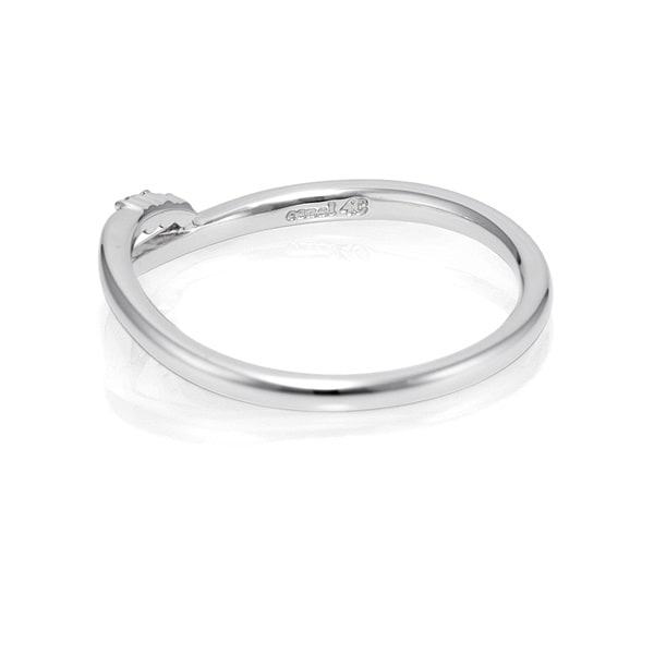 K10ホワイトゴールド ピンキーリング | 151336543202 | 【公式