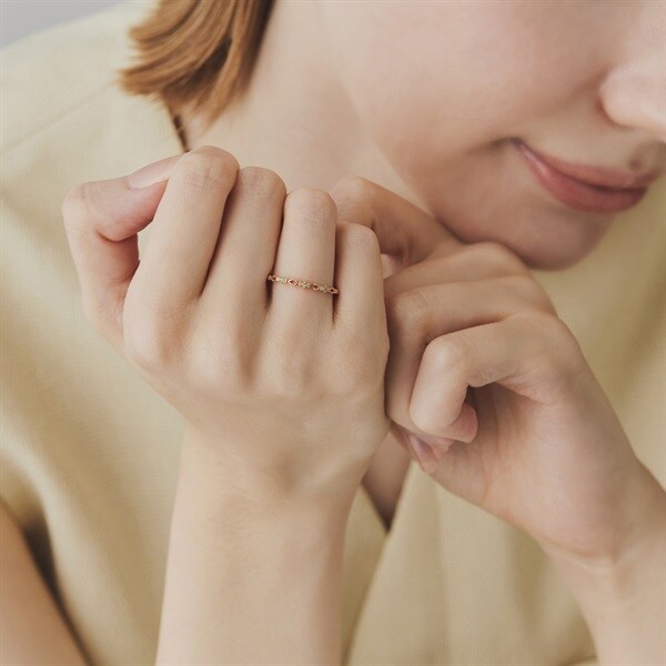 K10ピンクゴールド リング | 152316043108 | 【公式】Canal4℃ (カナル