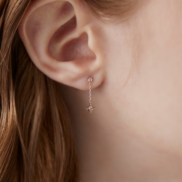 K10ピンクゴールド ピアス | 152316053104 | 【公式】Canal4℃ (カナル