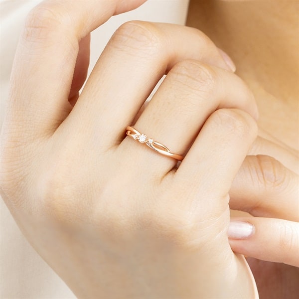 K10ピンクゴールド リング | 111126143104 | 【公式】4℃ジュエリー