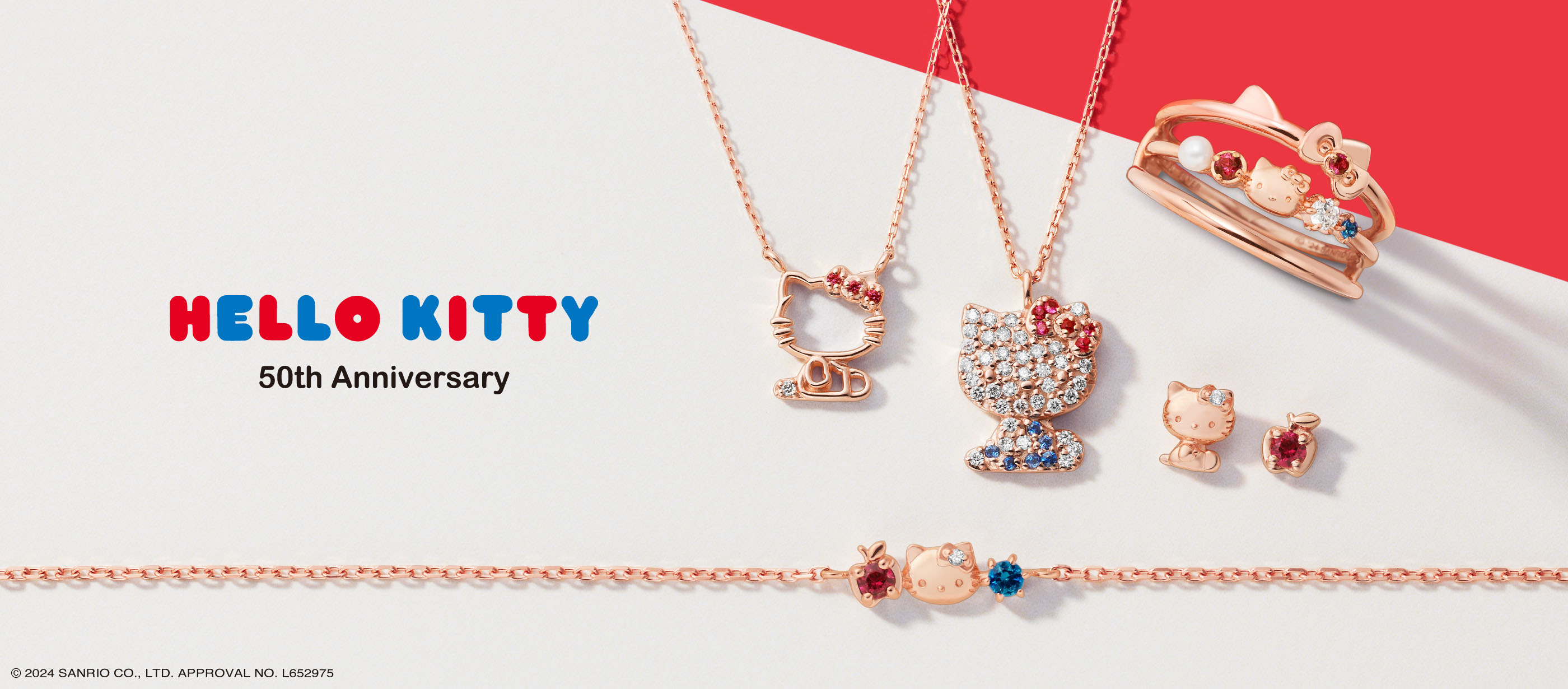 ハローキティ 50thアニバーサリー | Canal4℃ （カナルヨンドシー）公式