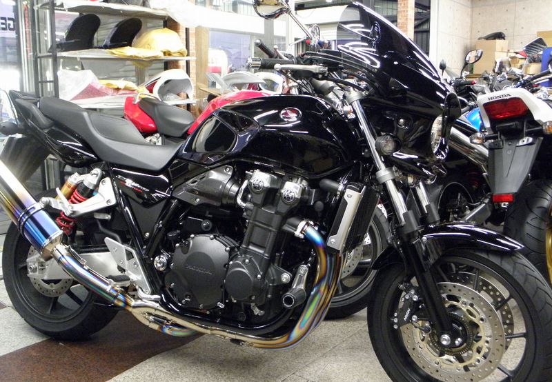 CB1300SF SC54 ビキニカウル ロングスモークスクリーン仕様 黒