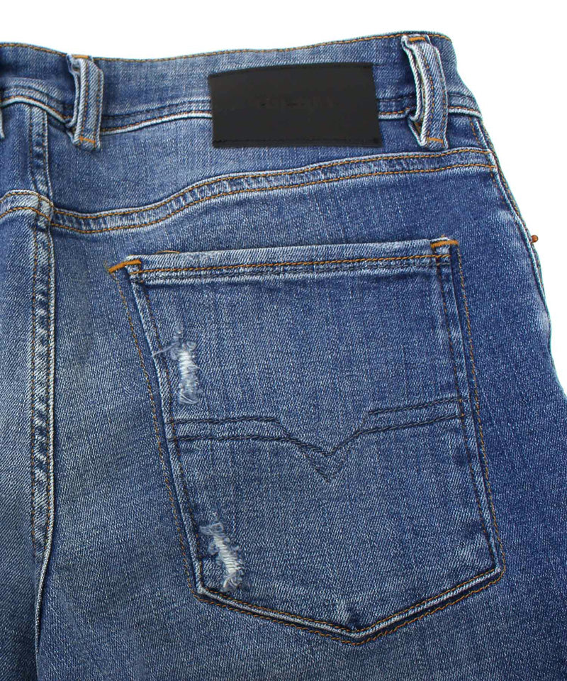 DIESEL ディーゼル スキニー ダメージ クラッシュ デニムパンツ