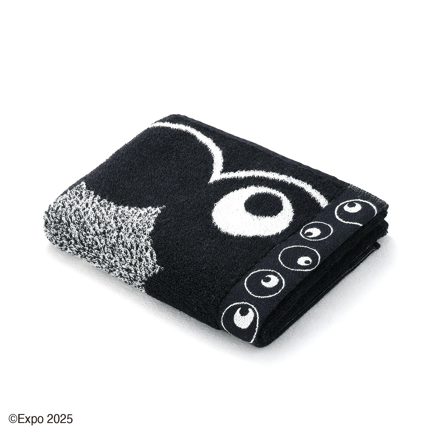 2025大阪・関西万博』モノクロミャクミャク4 フェイスタオル – タオル