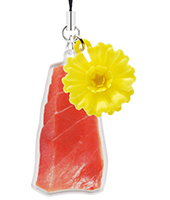 お刺身とたんぽぽ ストラップ 【奇譚クラブ】