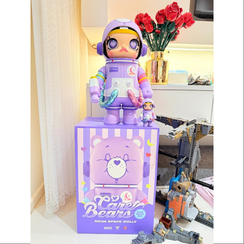 MEGA SPACE MOLLY 400% & 100% Care Bears Sweet Dreams Bear 2025