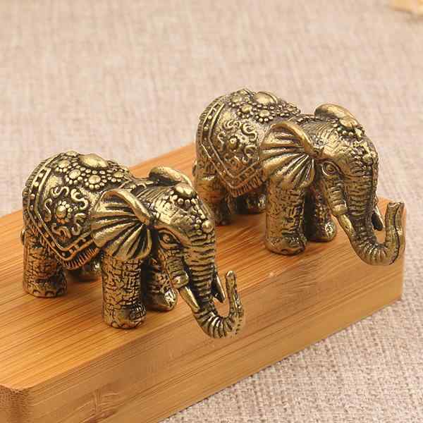 楽天市場】象 置物（素材（インテリア）金属）の通販