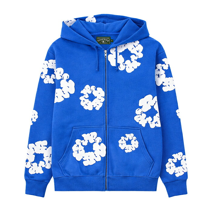 楽天市場】【最短即日発送】 DENIM TEARS COTTON WREATH ZIP HOODIE