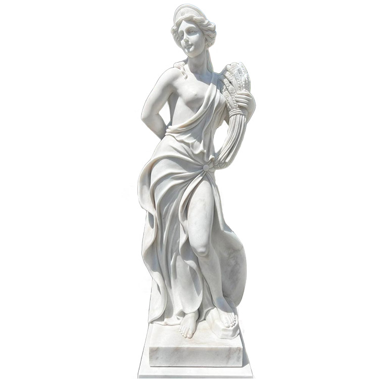 楽天市場】天然大理石彫刻 収穫のヴィーナス (秋) H200cm 四季 石像