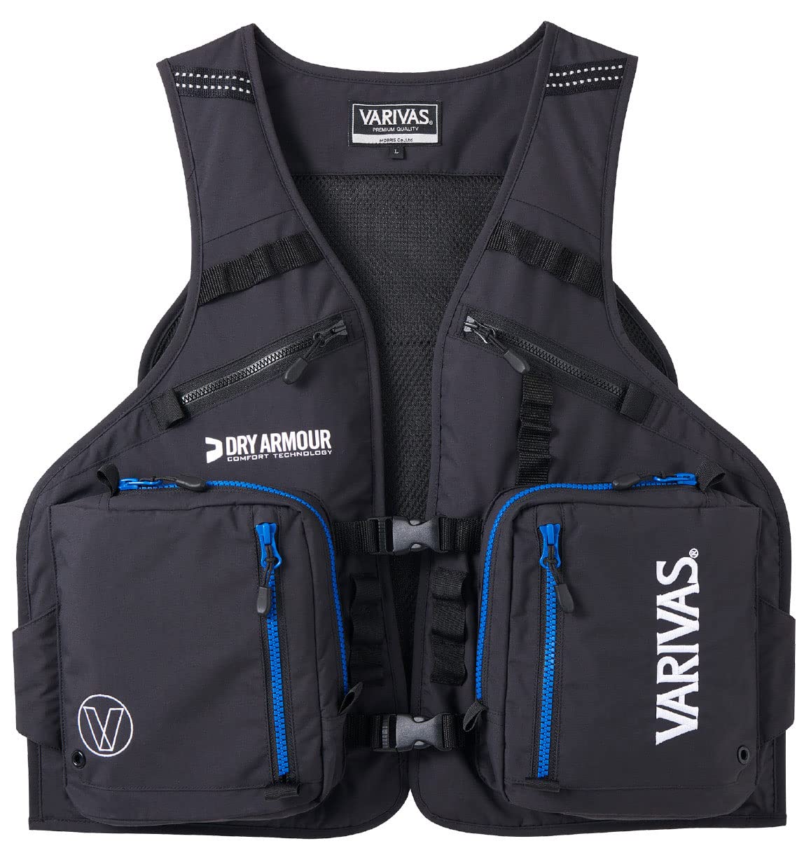 楽天市場】バリバス(VARIVAS) アクティブベスト VAVT-05 ブラック