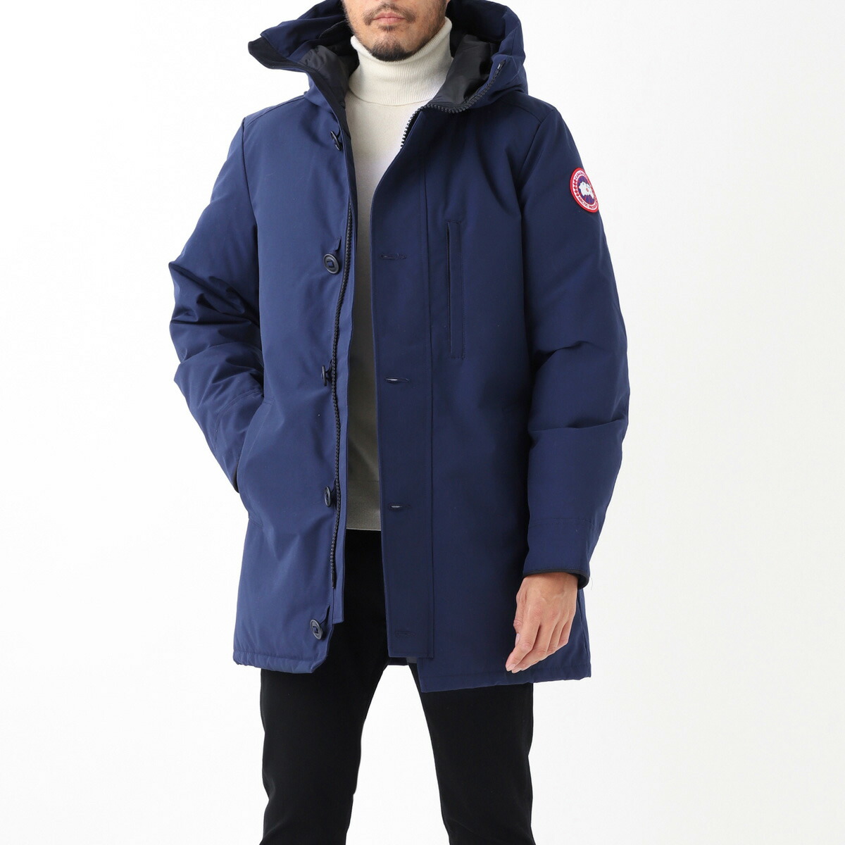 楽天市場】カナダグース CANADA GOOSE ダウンコート ブルー メンズ