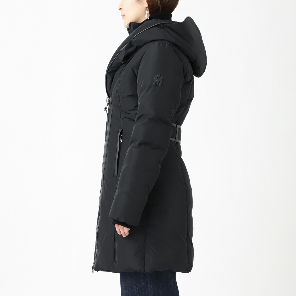 楽天市場】マッカージュ MACKAGE ダウンコート ブラック レディース