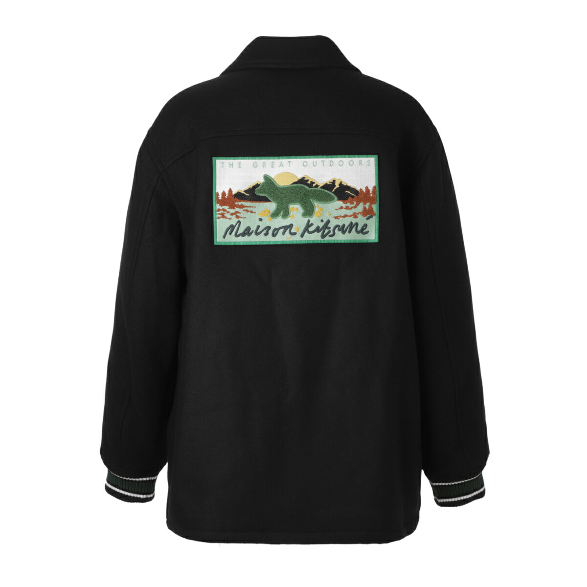 楽天市場】メゾンキツネ MAISON KITSUNE 中綿入り ブルゾン バー