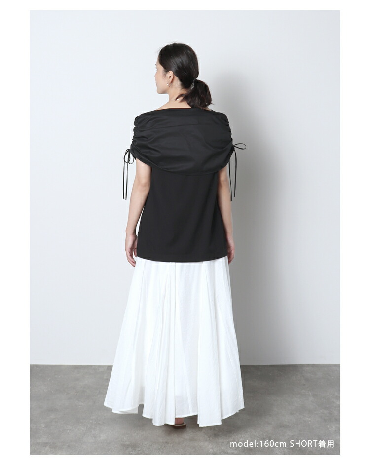 楽天市場】マキシフレアスカート ※3月10日ホワイト(FREE/SHORT)再販