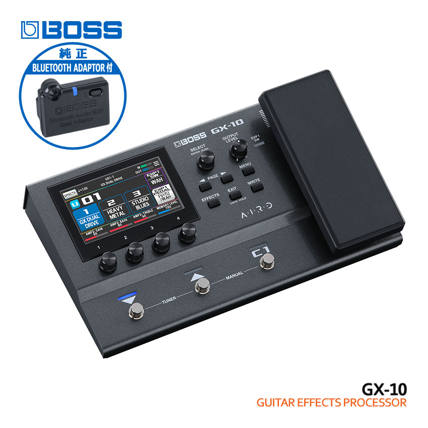 楽天市場】BT-DUALセット BOSS マルチエフェクター GX-10 ボス