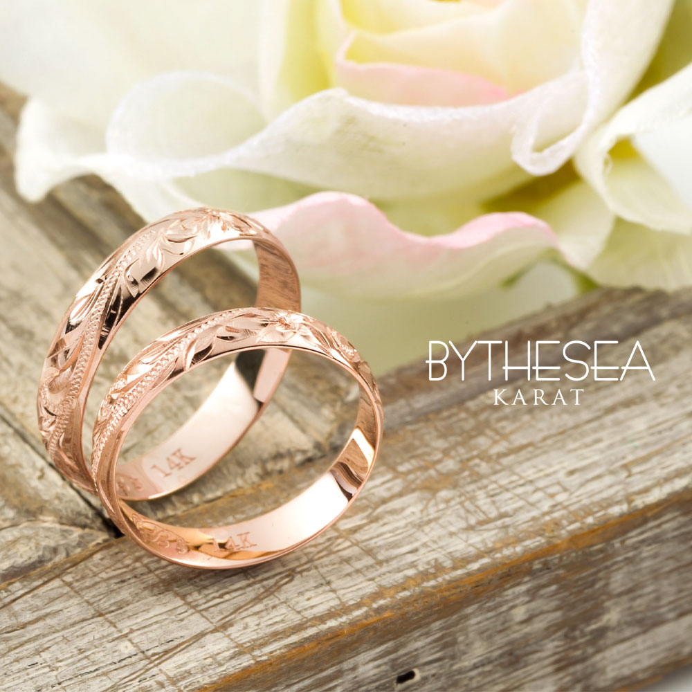 楽天市場】ハワイアンジュエリー ゴールド リング 刻印無料 1号〜15号