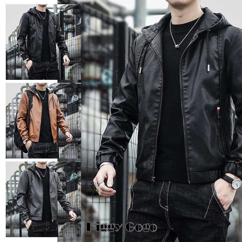 楽天市場】レザー フード（メンズファッション）の通販