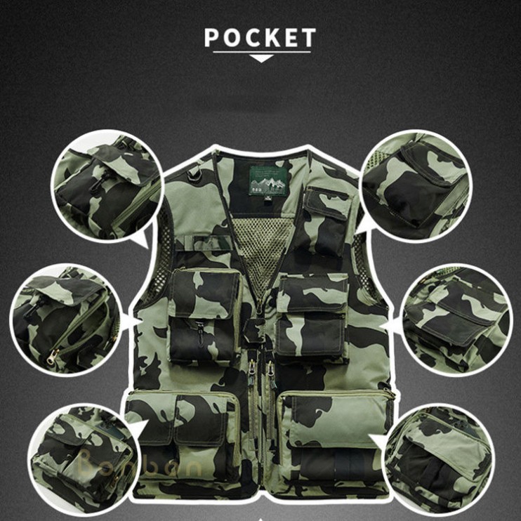 楽天市場】迷彩ベスト 迷彩柄 メッシュ トップス ブルゾン 袖なし